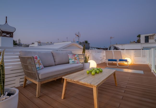 Apartamento en Puerto del Carmen - Casa Capricho, Solarium con Vista Mar Apartamento en Puerto del Carmen - Casa Capricho, Solarium con Vista Mar