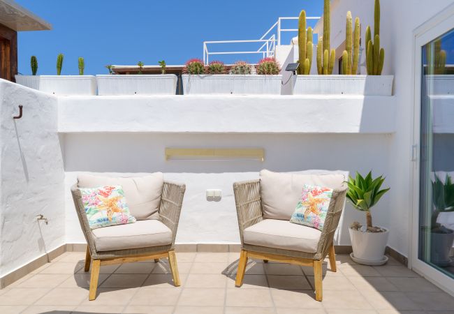 Apartamento en Puerto del Carmen - Casa Capricho, Solarium con Vista Mar Apartamento en Puerto del Carmen - Casa Capricho, Solarium con Vista Mar