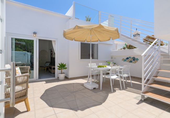Apartamento en Puerto del Carmen - Casa Capricho, Solarium con Vista Mar Apartamento en Puerto del Carmen - Casa Capricho, Solarium con Vista Mar