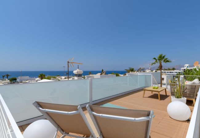 Apartamento en Puerto del Carmen - Casa Capricho, Solarium con Vista Mar Apartamento en Puerto del Carmen - Casa Capricho, Solarium con Vista Mar