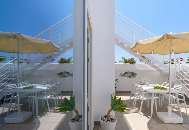 Apartamento en Puerto del Carmen - Casa Capricho, Solarium con Vista Mar Apartamento en Puerto del Carmen - Casa Capricho, Solarium con Vista Mar