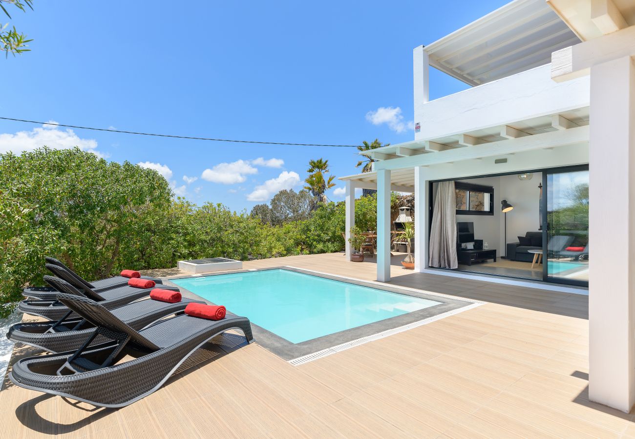 Casa en Conil - Casa Sur, Vista Mar desde Conil Lanzarote con piscina climatizada Casa en Conil - Casa Sur, Vista Mar desde Conil Lanzarote con piscina climatizada