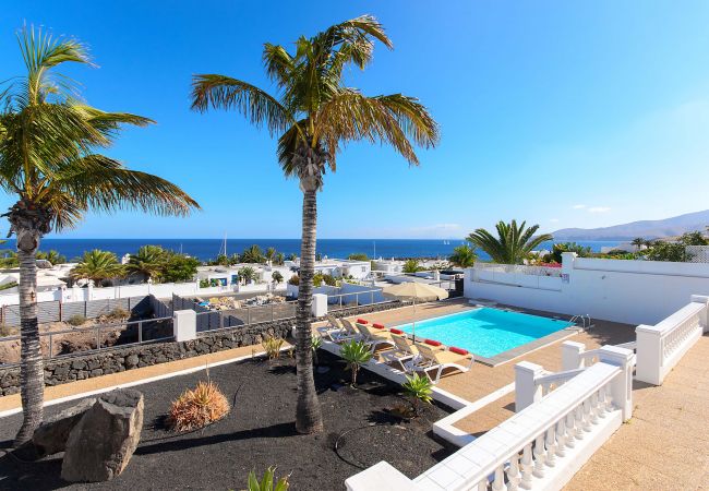  in Puerto Calero - La Casa del Puerto, private pool and stunning sea views